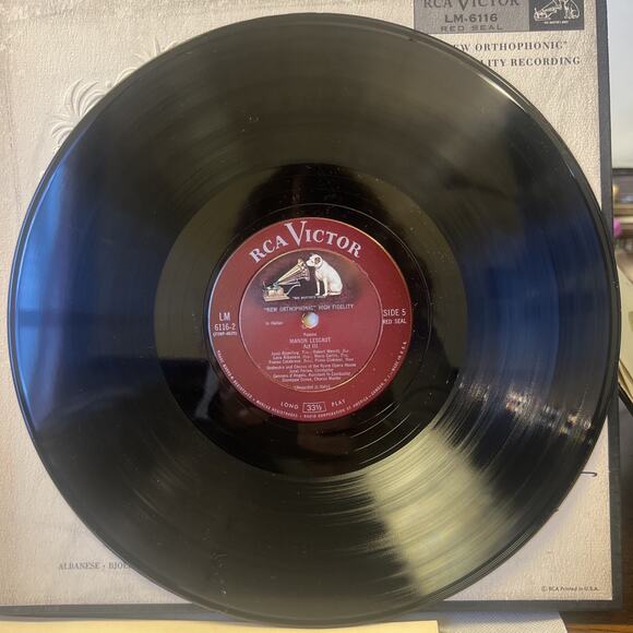 Puccini, MANON LESCAUT, Jonel Perlea, Orchestra & Chorus 3LP Box Set + BOOKLET!! - Picture 14 of 16